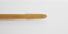 Close up of the join of a pair of bamboo tea tongs. A small maker's mark is carved into the top.
