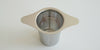 Top down view of a steel infuser.